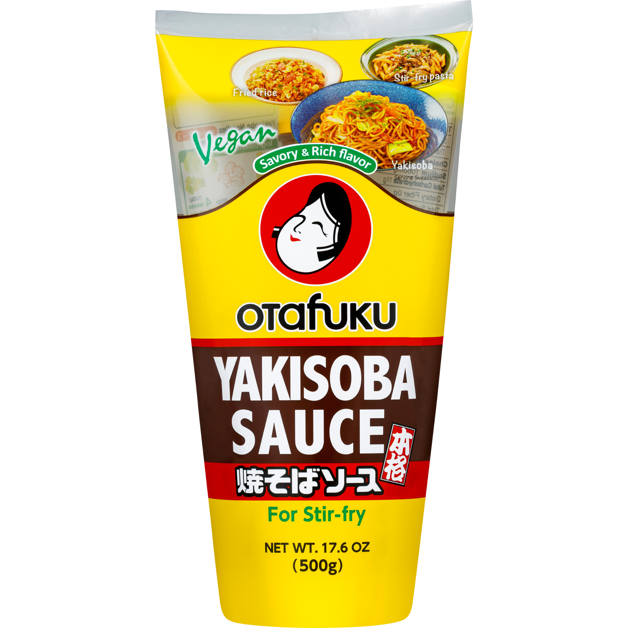 Yakisoba Sauce 17.6oz (500g) – Otafuku Foods
