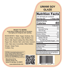 Load image into Gallery viewer, Gluten Free Umami Soy Glaze 83.8oz