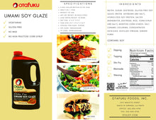 Load image into Gallery viewer, Gluten Free Umami Soy Glaze 83.8oz