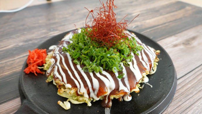 Chili Threads Okonomiyaki | Spicy Japanese-Style Savory Pancake ...