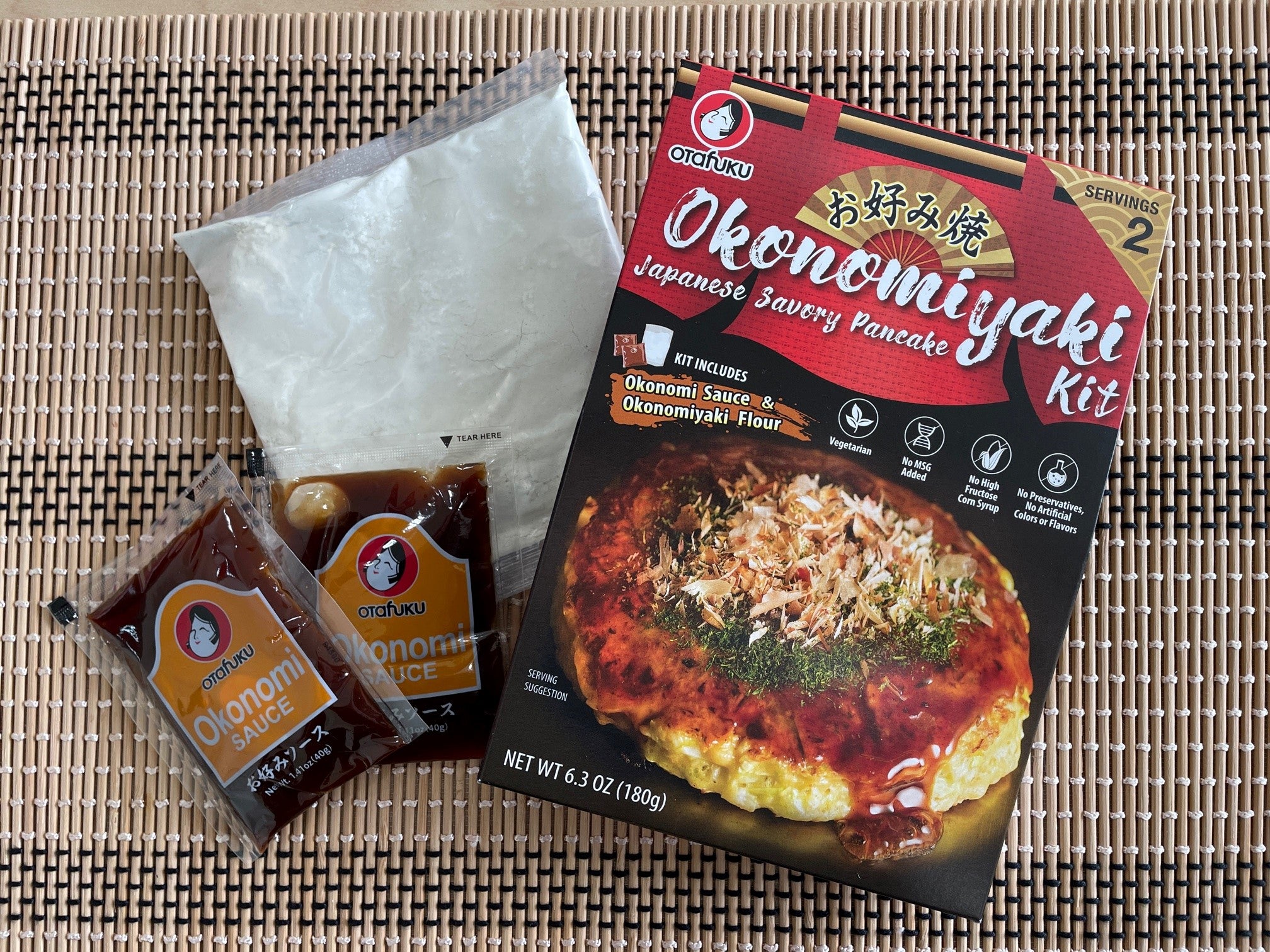 Chicken Ramen Okonomiyaki Making Kit 